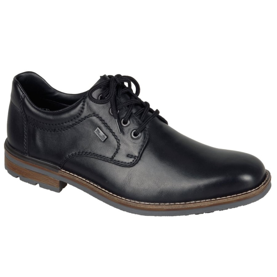 Rieker Edon Pantofi Formali Cu șiret Pentru Bărbați, Negri