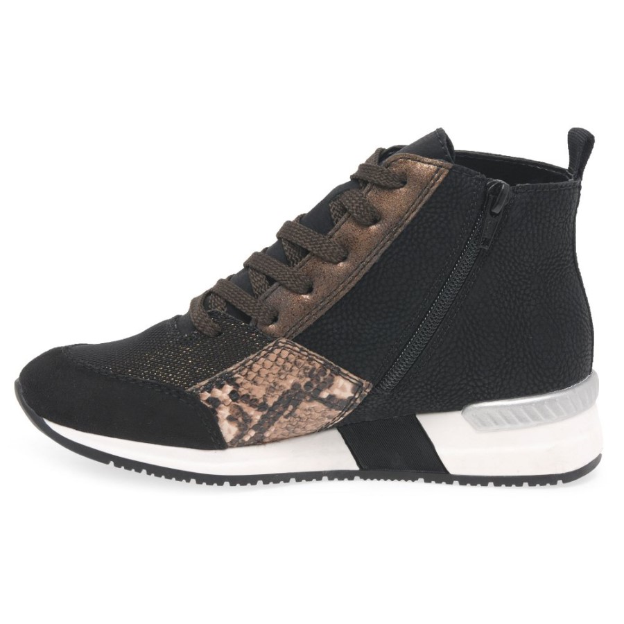 Rieker Elena Pantofi Sport De înaltă Calitate Pentru Femei, Negri