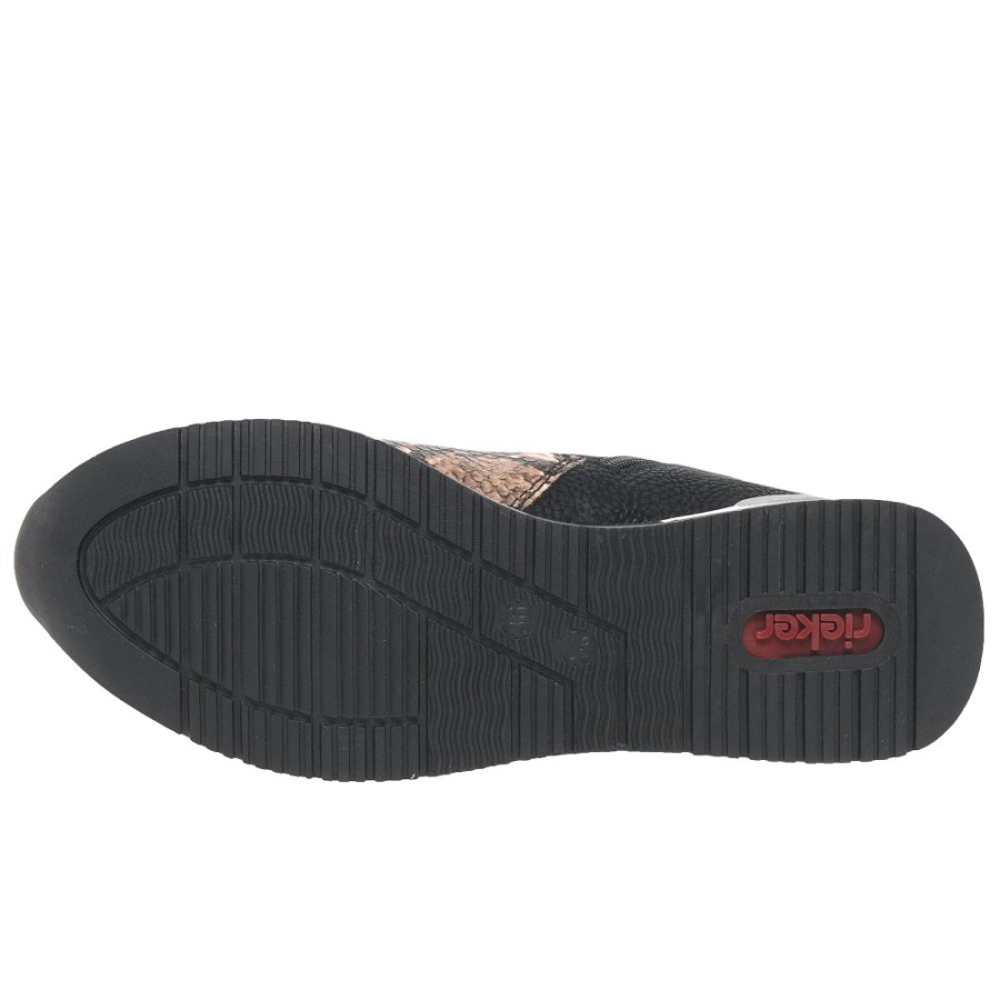 Rieker Elena Pantofi Sport De înaltă Calitate Pentru Femei, Negri