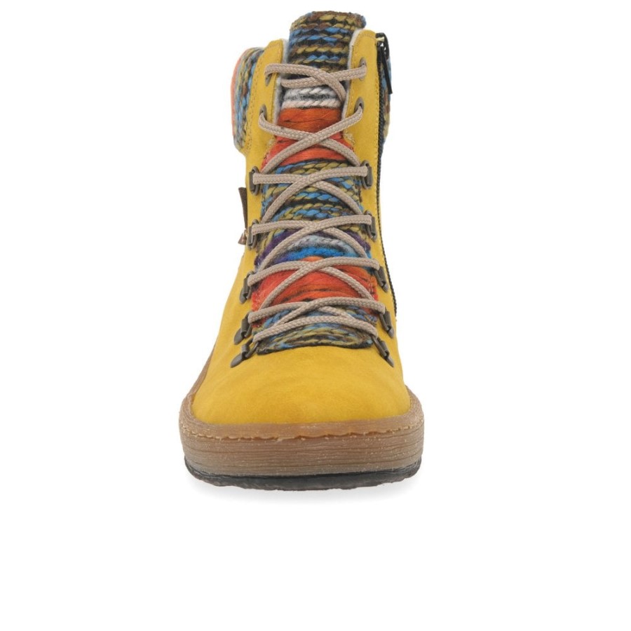 Rieker Emerald Botine De Drumeție Pentru Femei Miere