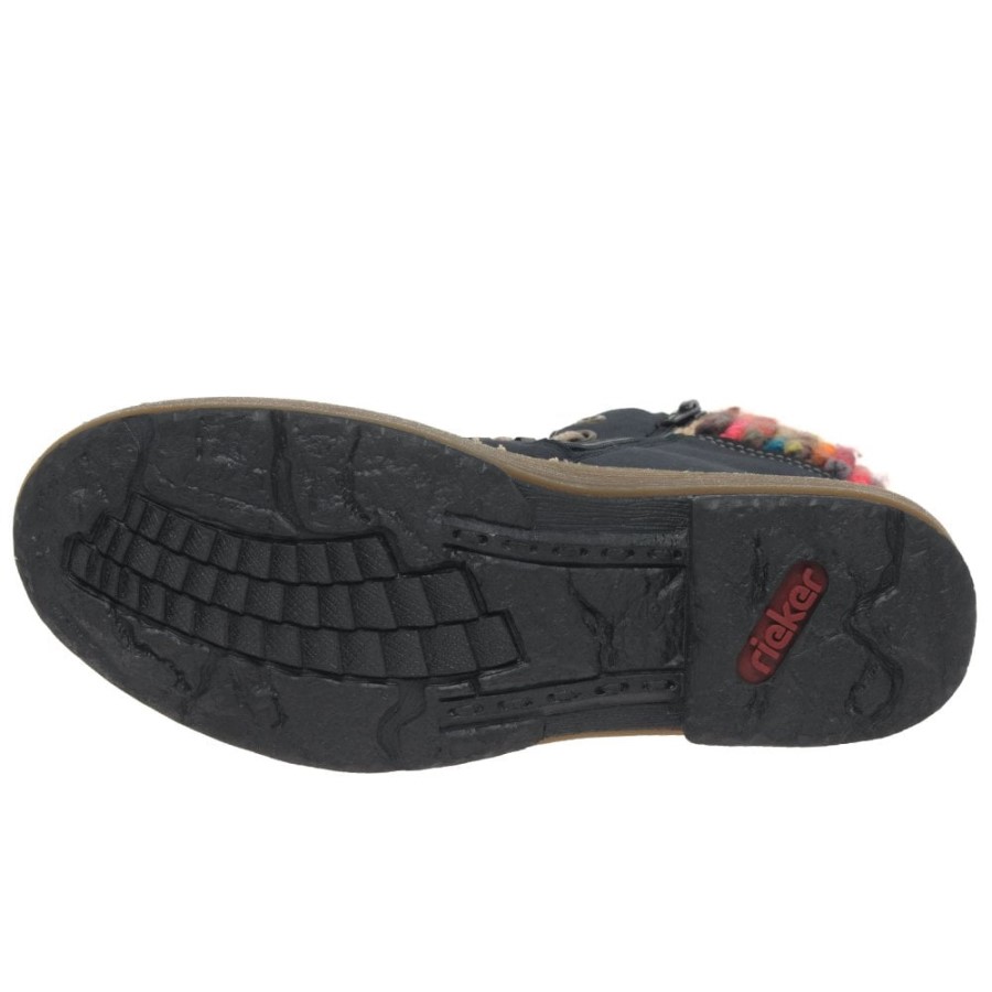 Rieker Emerald Botine Hiker Dama Pacific