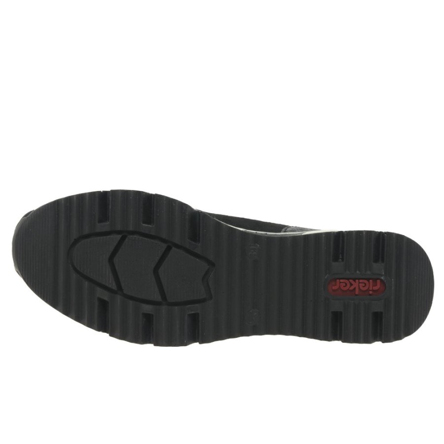 Botine Femei Rieker Greece Negre