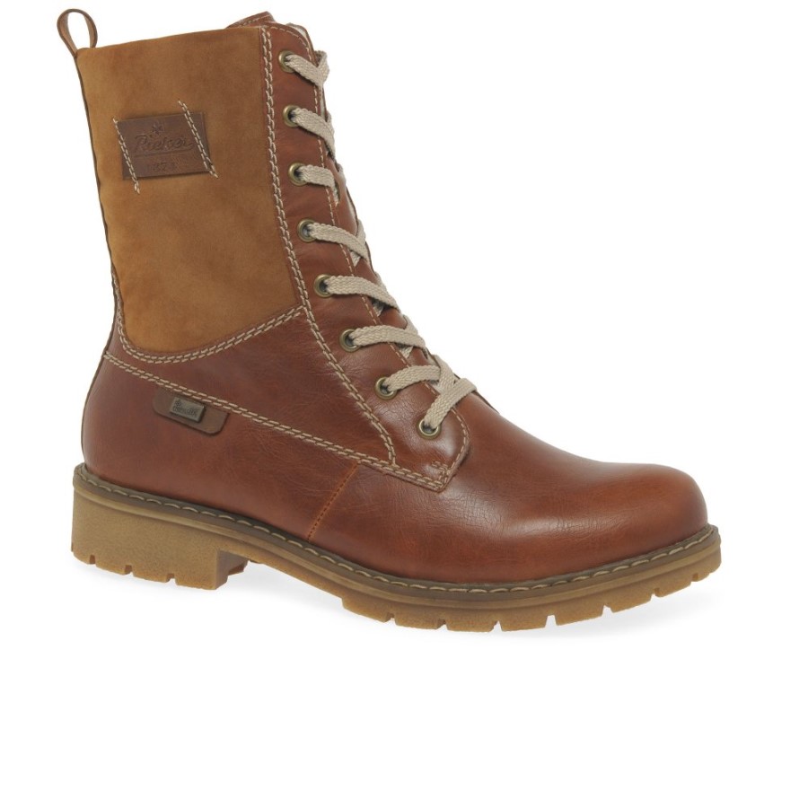 Rieker Hike Botine Dama Bronz