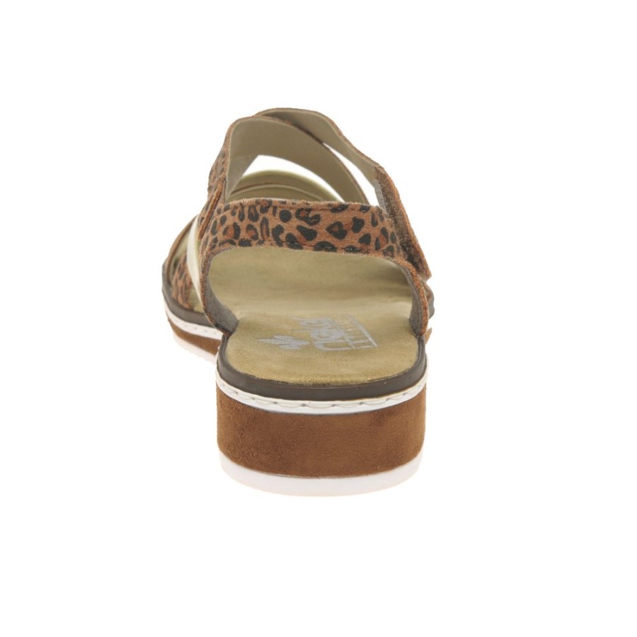 Sandale Dama Rieker Kaz Bronz