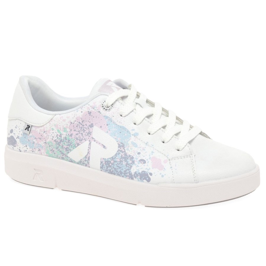 Rieker Rain Pantofi Dama Albi