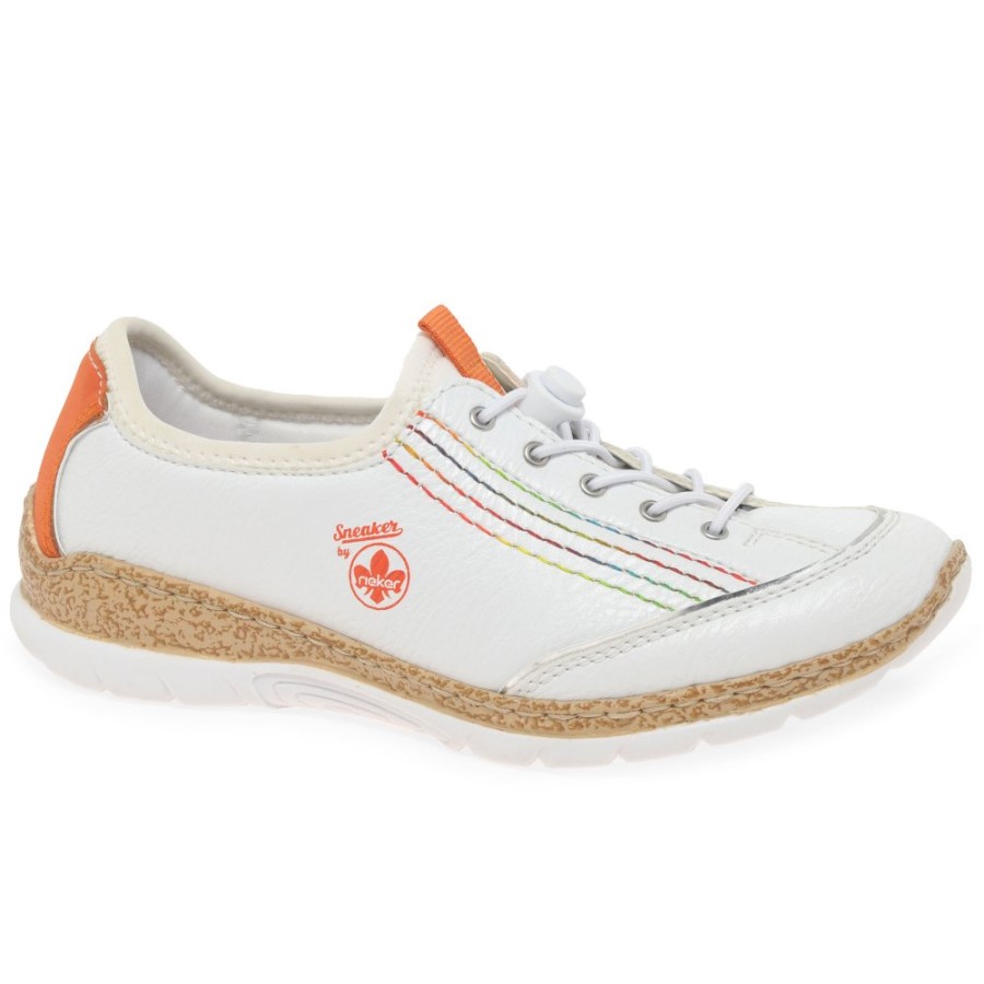 Rieker Ripple Pantofi Dama Albi