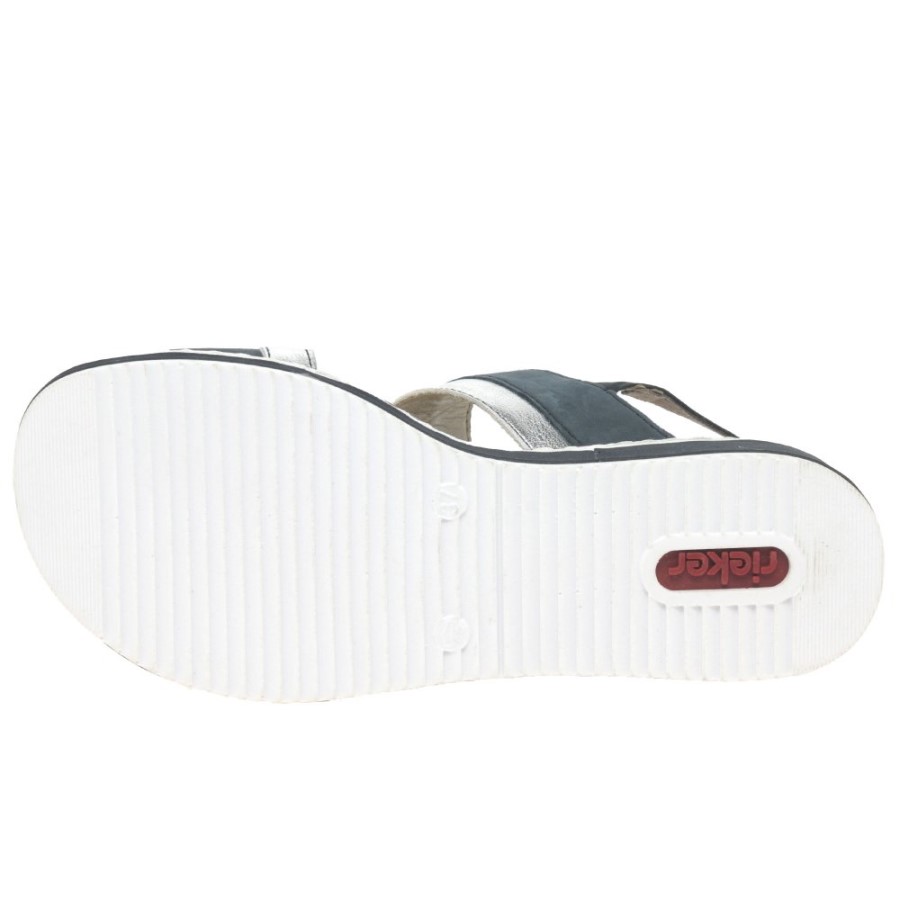 Sandale Rieker Saints Pentru Femei Cu Toc Panic Pacific