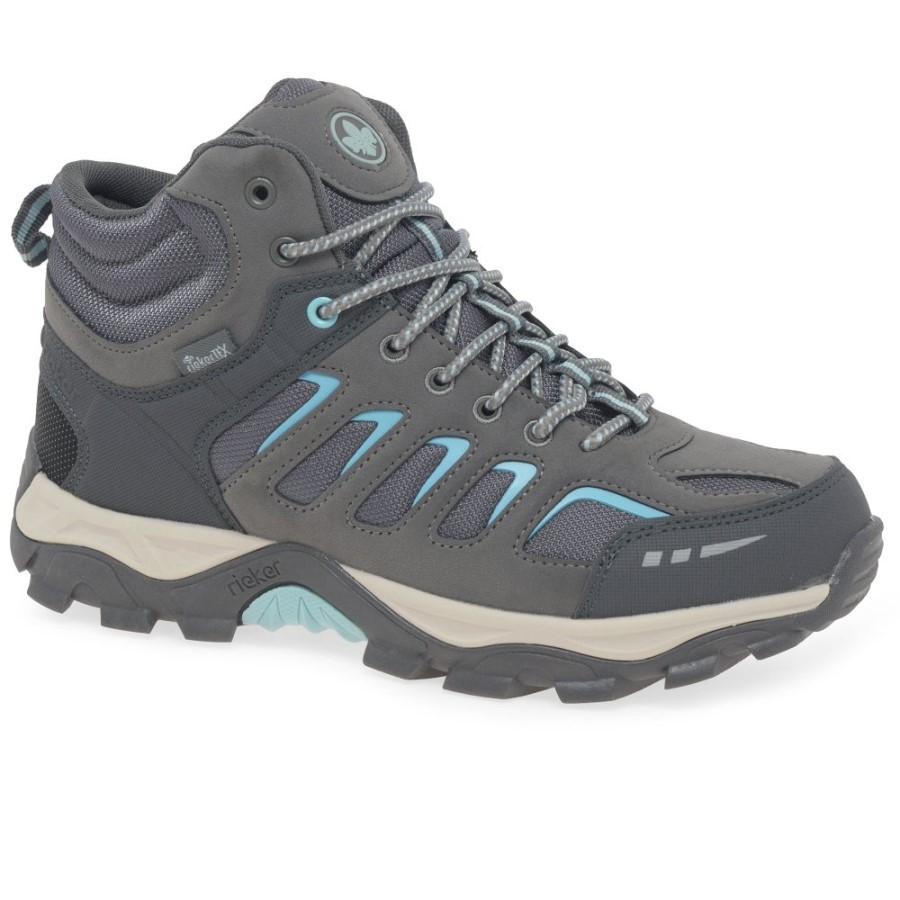 Rieker Tiger Cizme De Mers Pentru Femei Gri