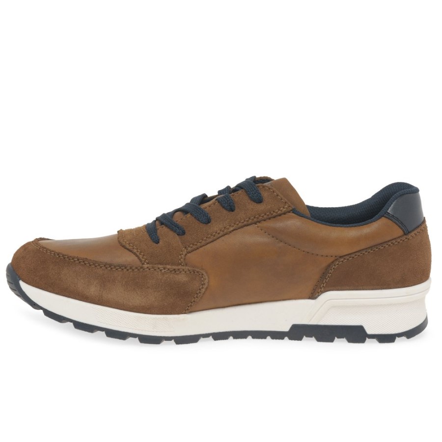 Saddle Rieker Bruges Mens Trainers