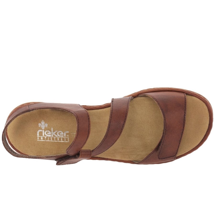 Sandale De Damă Rieker Sphere Cu Bandă înțesată