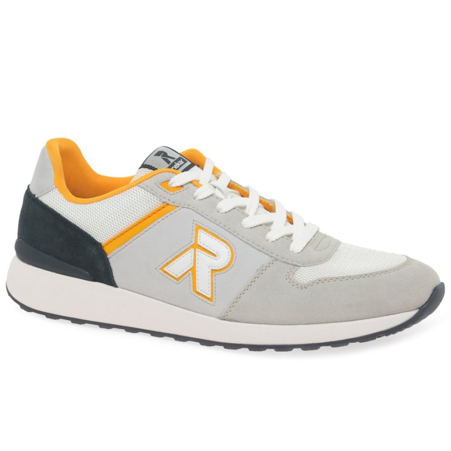 Pantofi Sport Albi Pentru Bărbați Rieker Frank