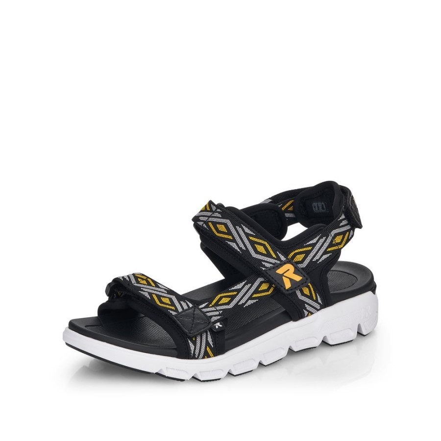 Sandale Femei Rieker R-evolution V8402 Negre