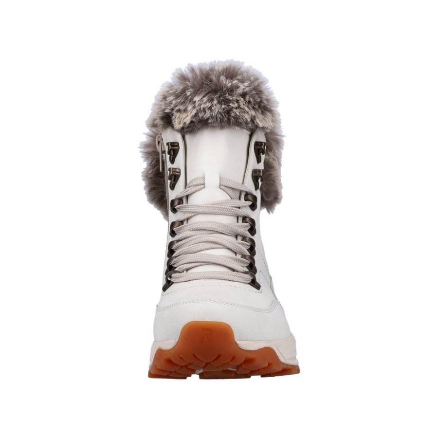 Rieker R-evolution W0063 Cizme Femei Albe