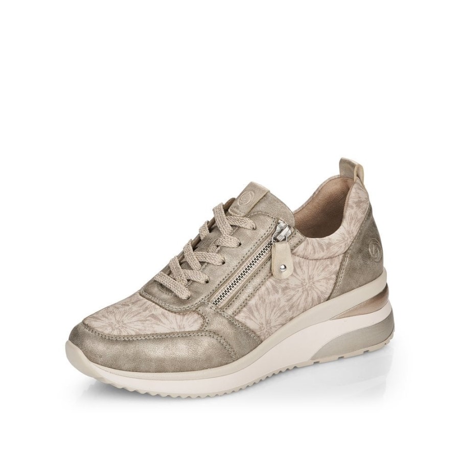 Pantofi Dama Rieker Remonte D2401 Metalic