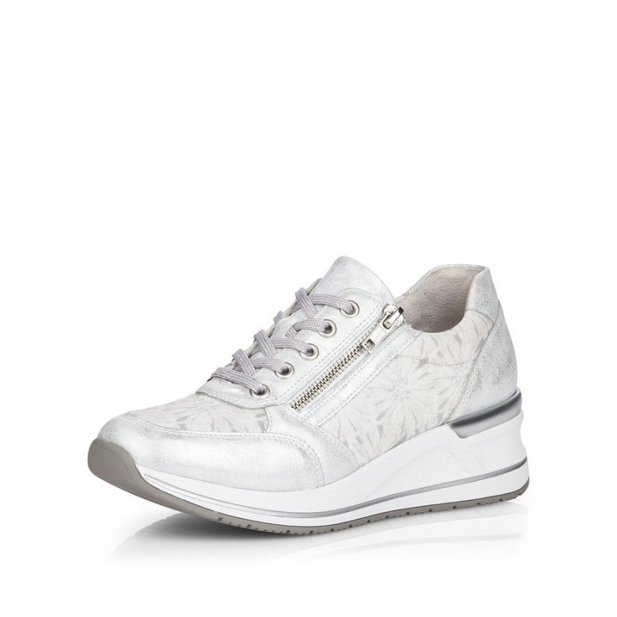 Pantofi Dama Rieker Remonte D3203 Metalic