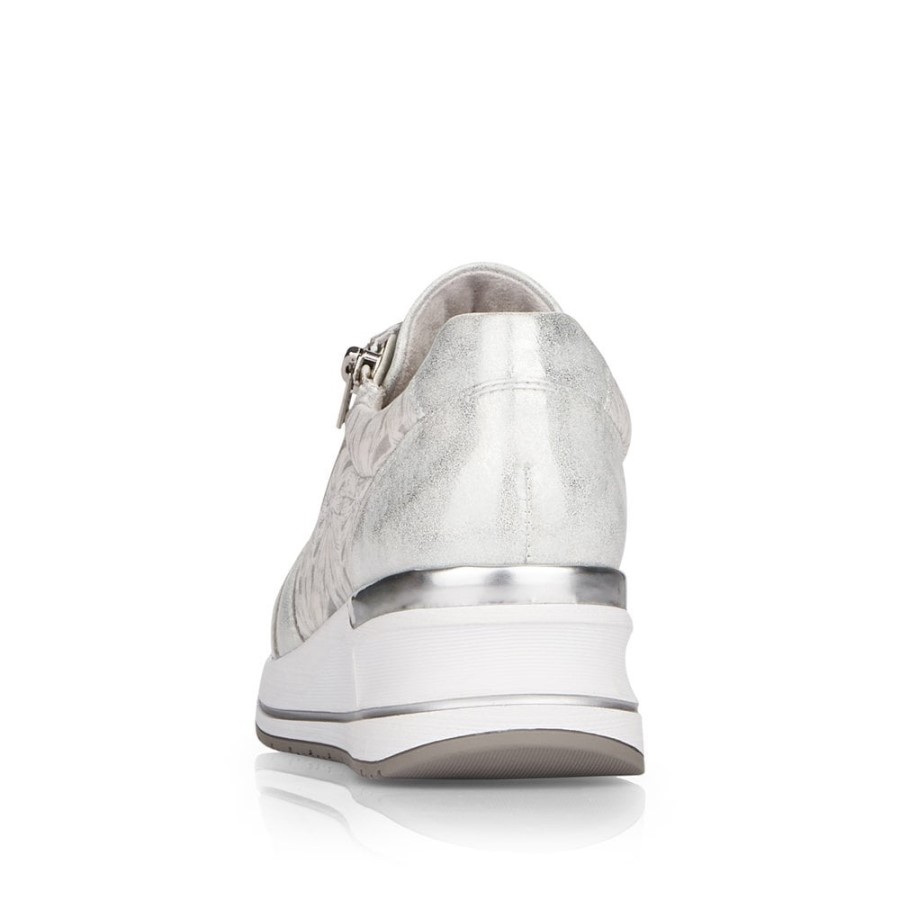 Pantofi Dama Rieker Remonte D3203 Metalic