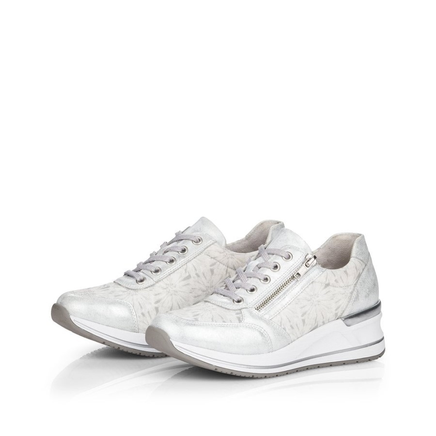 Pantofi Dama Rieker Remonte D3203 Metalic