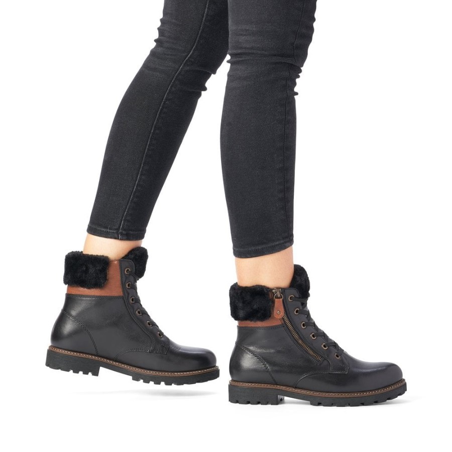 Rieker Remonte D8463 Cizme Femei Negre