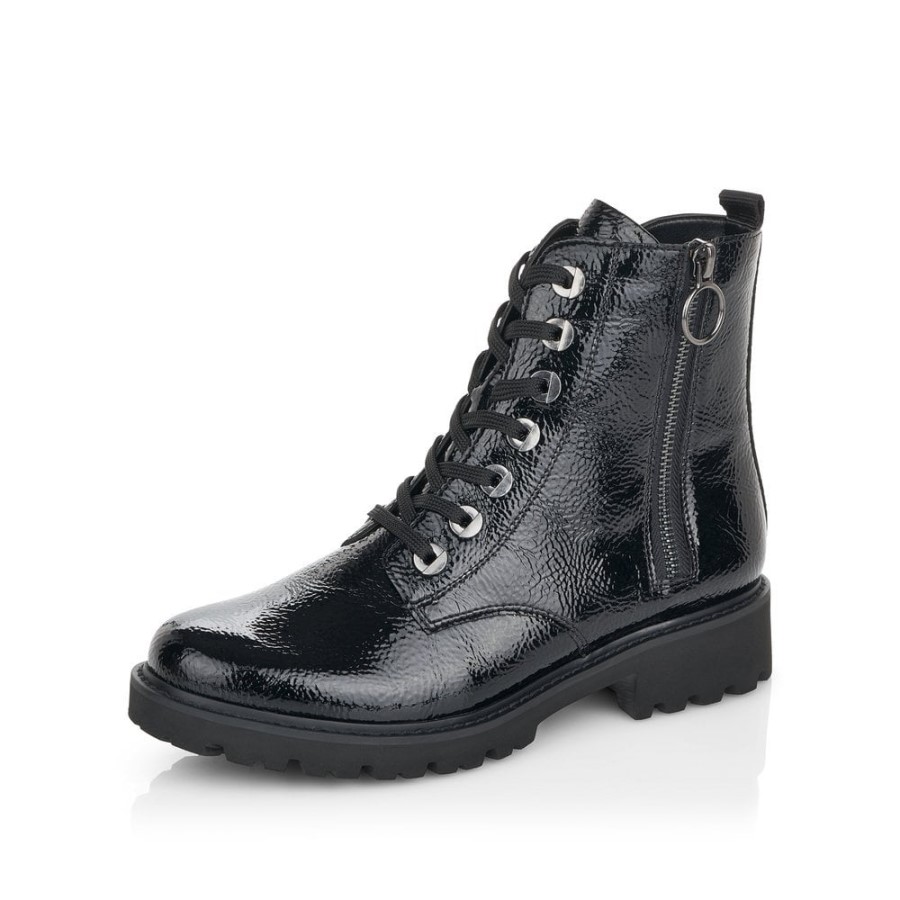 Rieker Remonte D8671 Cizme Femei Negre