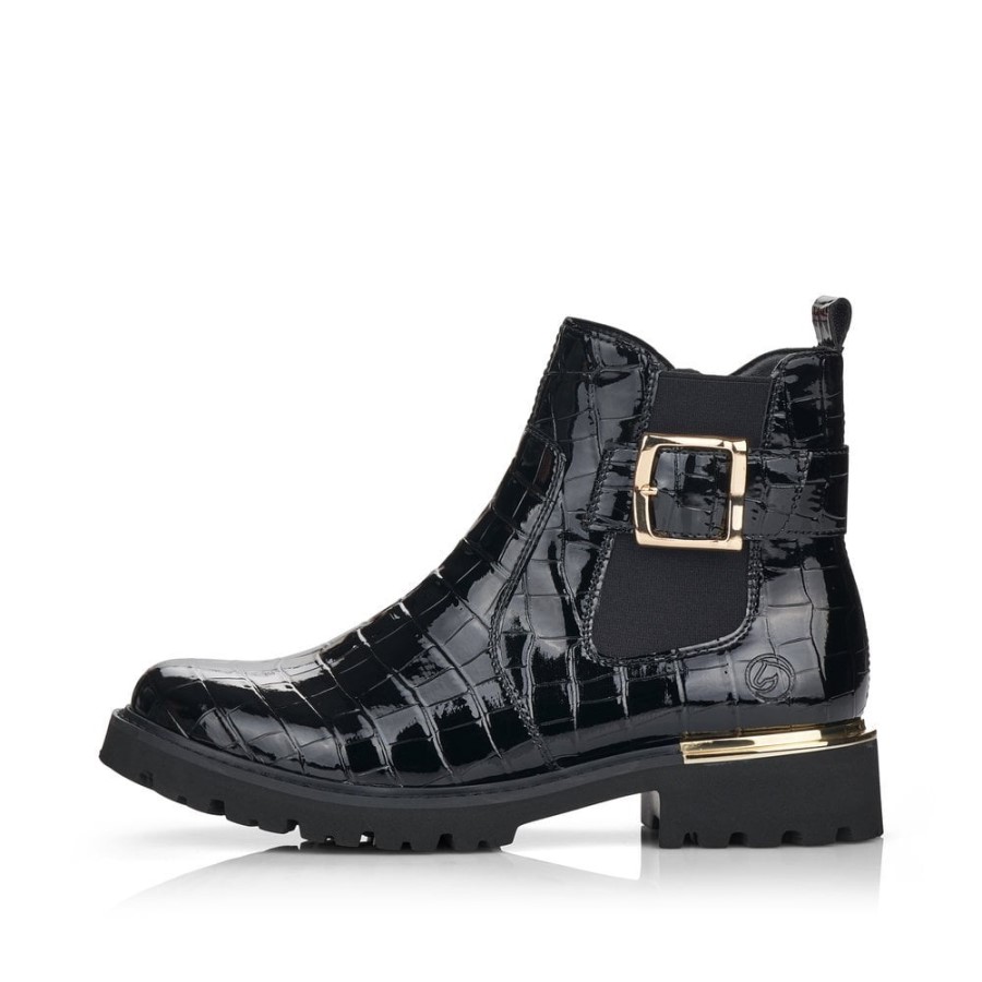 Rieker Remonte D8684 Cizme Femei Negre