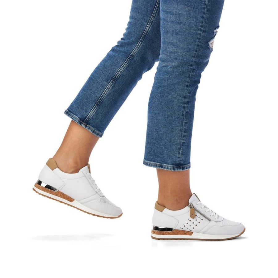 Pantofi Dama Rieker Remonte R2536 Alb