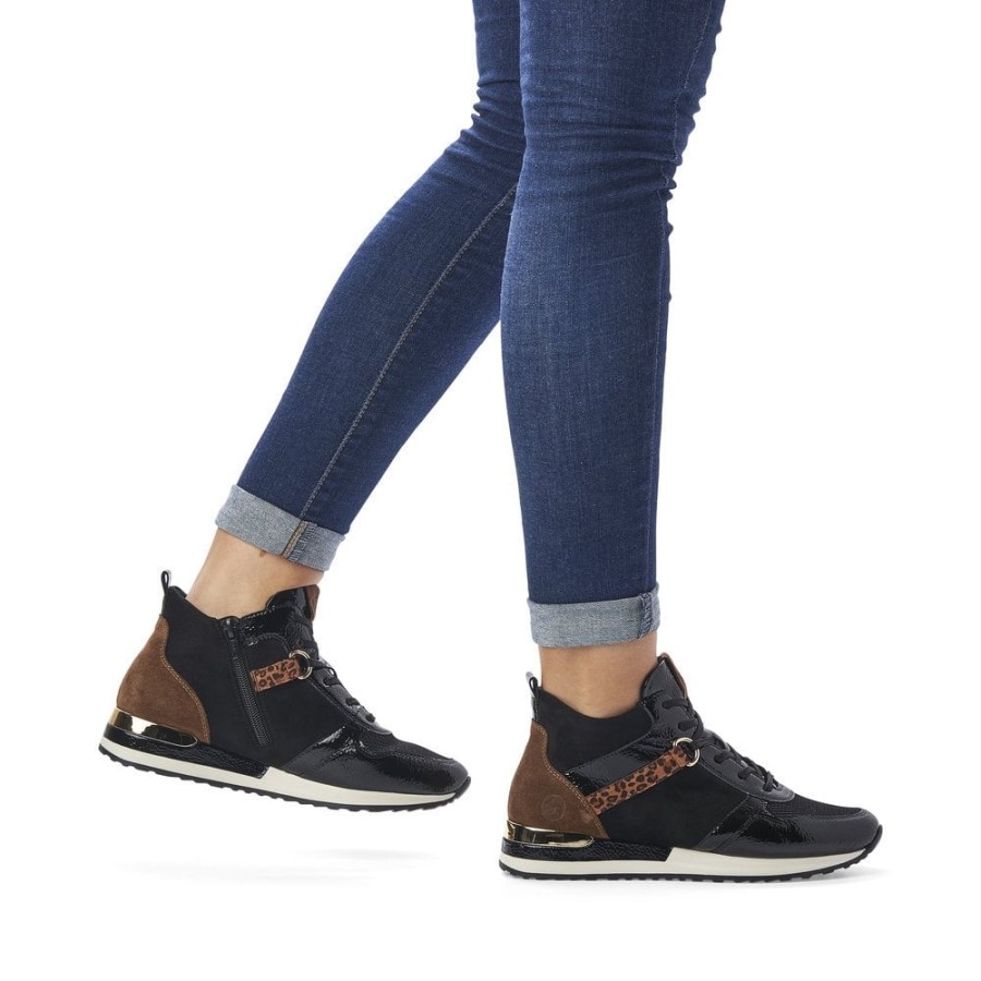 Rieker Remonte R2574 Cizme Femei Negre