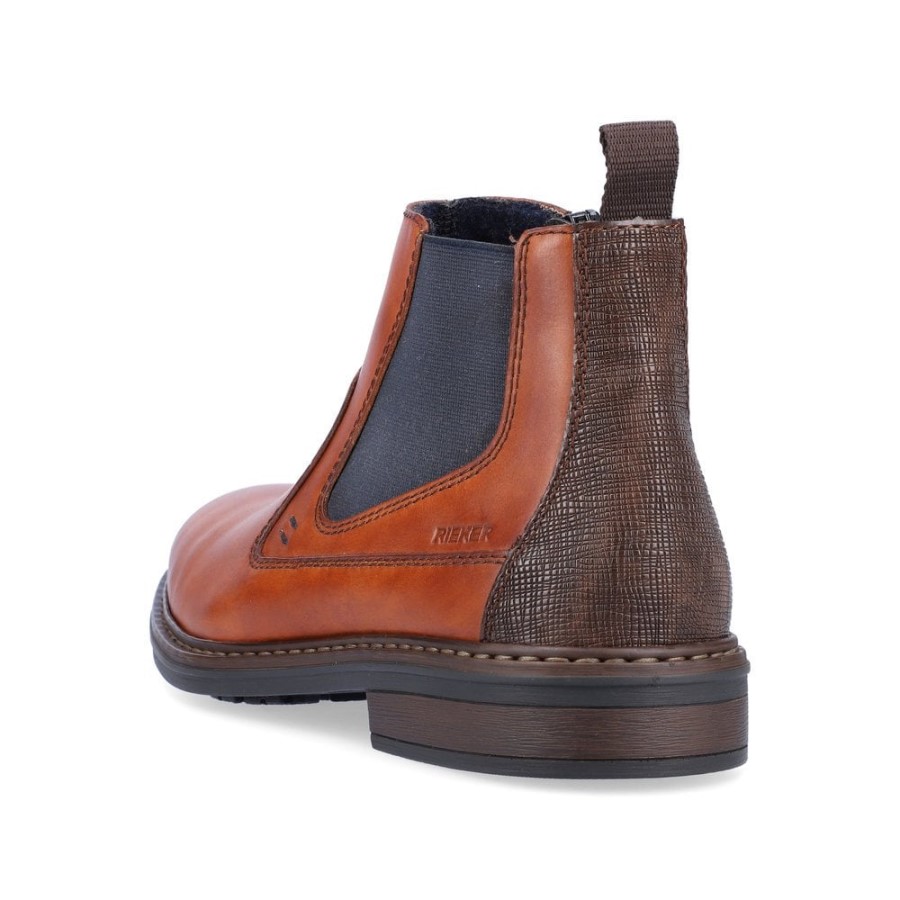 Rieker 17654 Cizme Barbati Piele Maro
