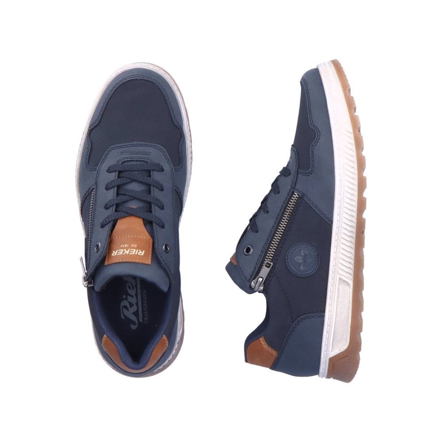 Pantofi Bărbați Rieker 37029 Albastru