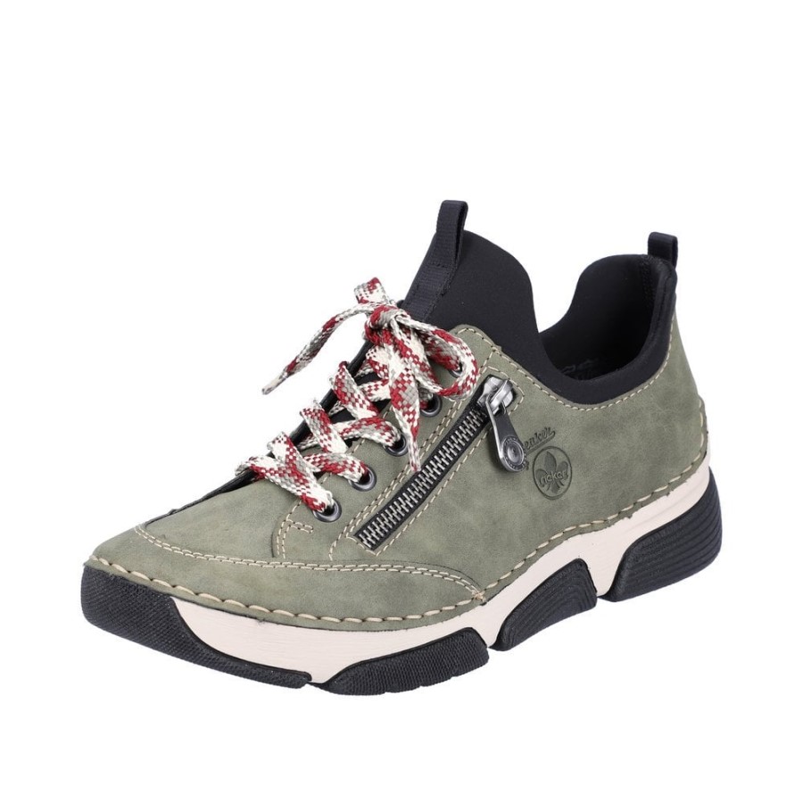 Rieker 45973 Pantofi Dama Verde