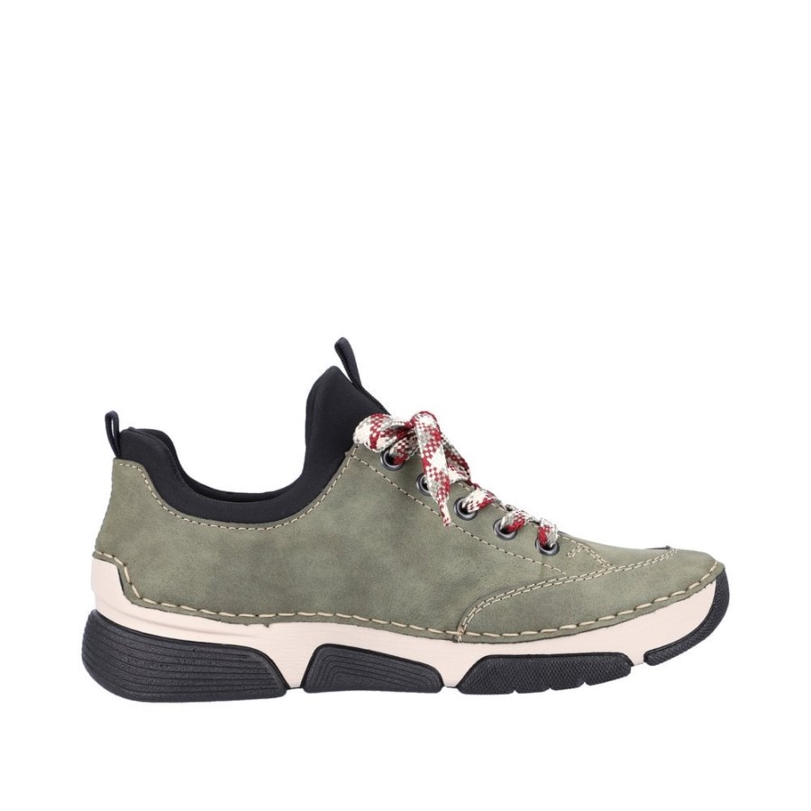Rieker 45973 Pantofi Dama Verde