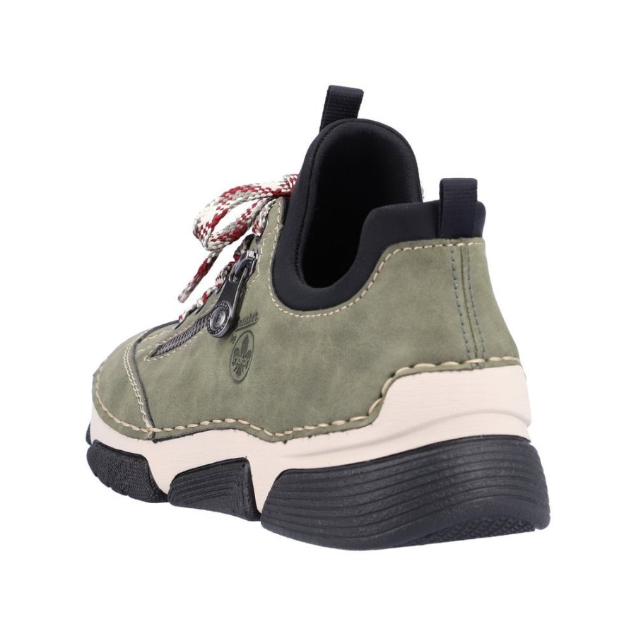 Rieker 45973 Pantofi Dama Verde