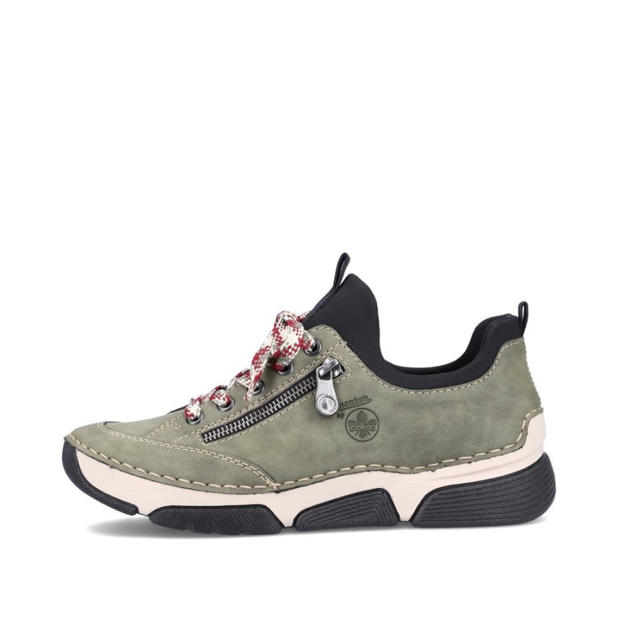 Rieker 45973 Pantofi Dama Verde