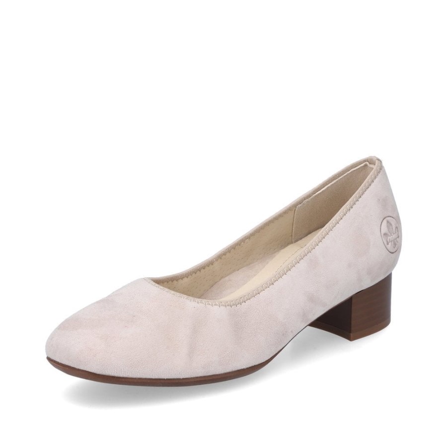 Pantofi Slip-on Dama Rieker 49260 Bej