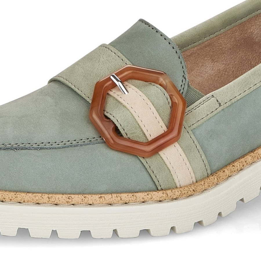 Rieker 54864 Pantofi Dama Verde