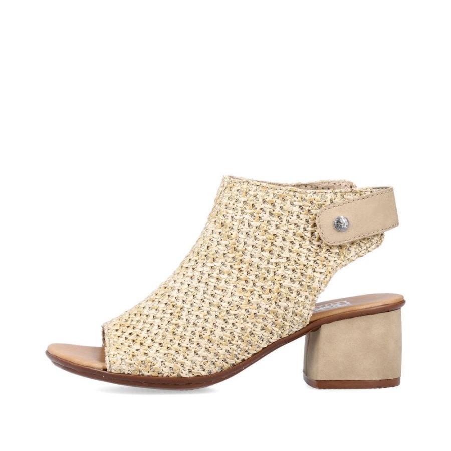 Rieker 64670 Sandale Dama Bej
