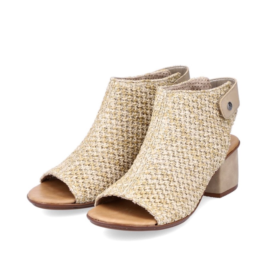 Rieker 64670 Sandale Dama Bej