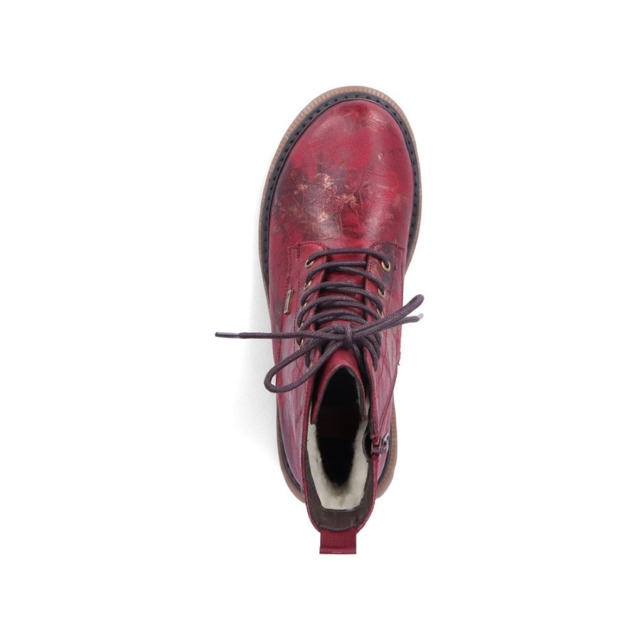 Rieker 92810 Cizme Dama Rosii