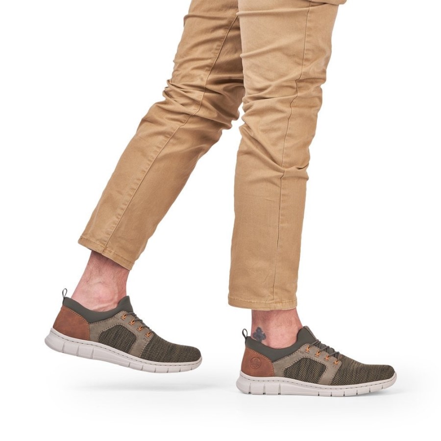 Pantofi Barbatesti Rieker B7796 Verzi