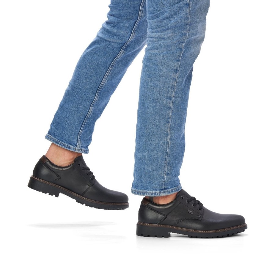 Pantofi Barbatesti Rieker F4611 Negri