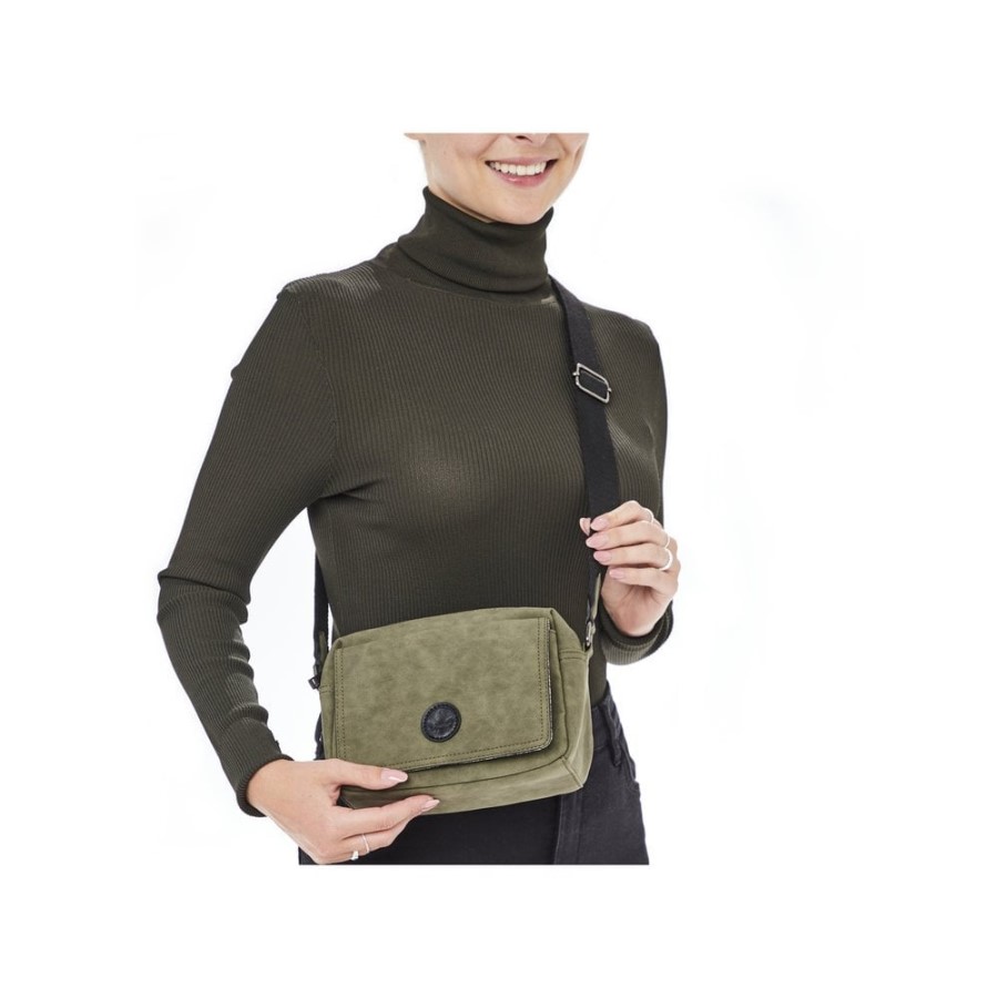 Rieker H1455-52 Femei Verde Geanta Cu Fermoar Verde