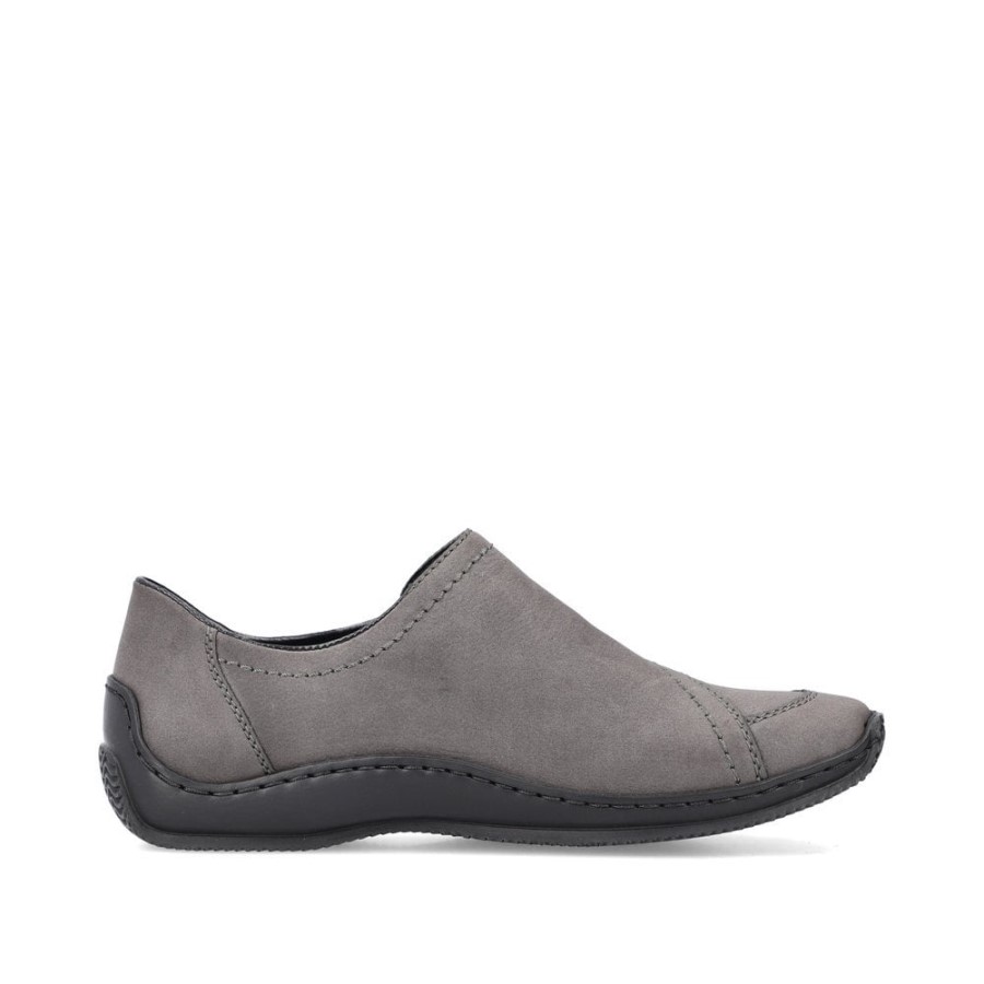Rieker L1791 Pantofi Slip-on Dama Gri