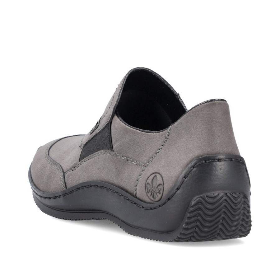 Rieker L1791 Pantofi Slip-on Dama Gri