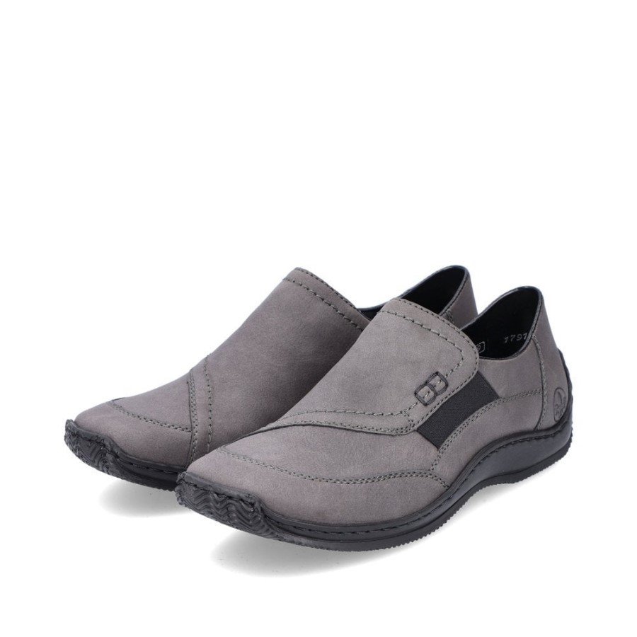 Rieker L1791 Pantofi Slip-on Dama Gri