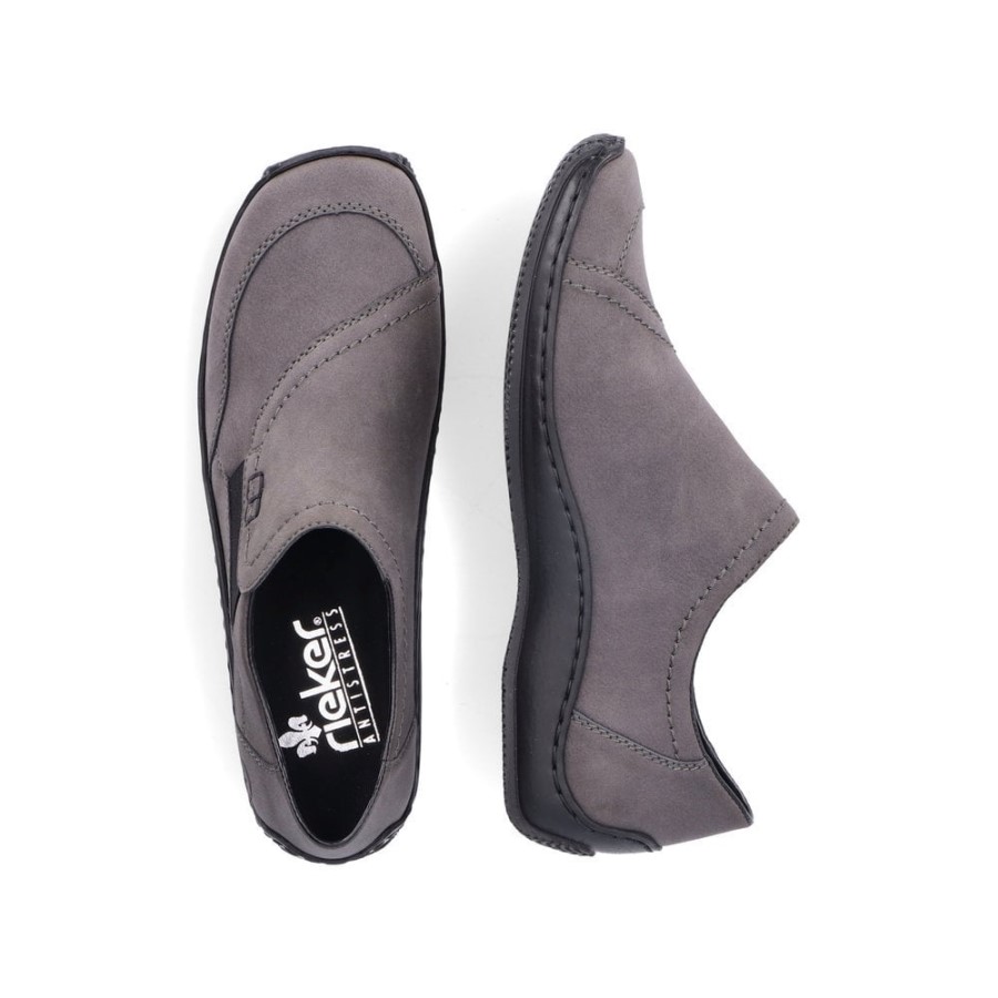 Rieker L1791 Pantofi Slip-on Dama Gri