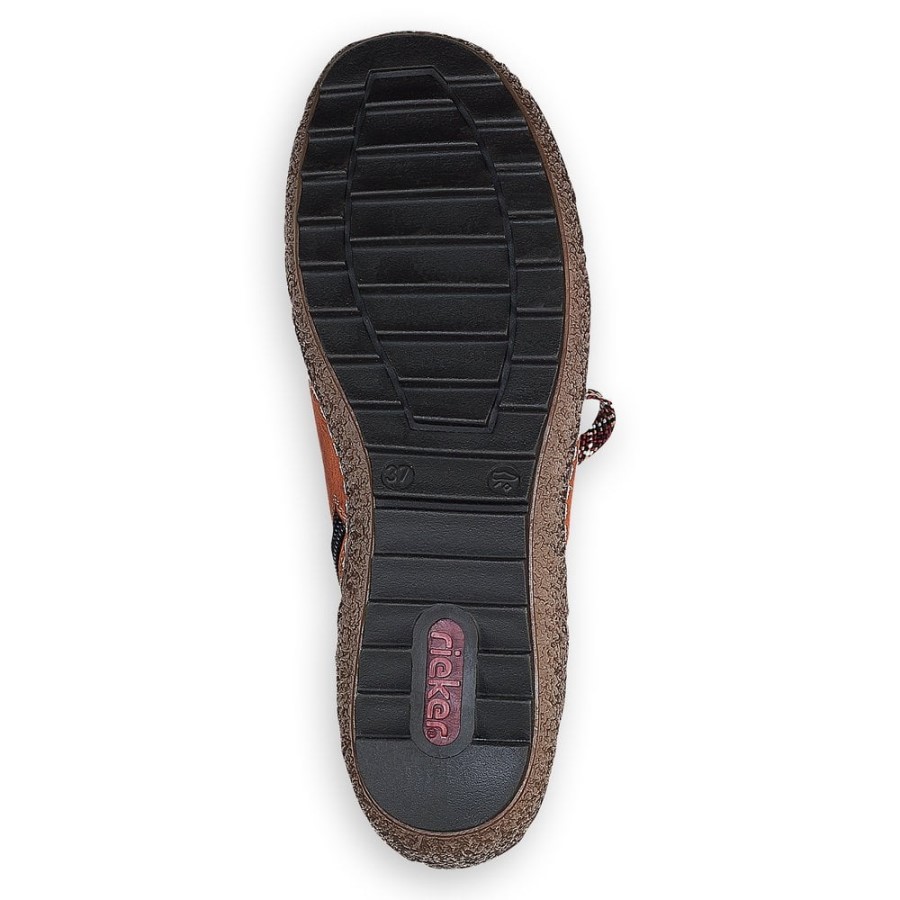 Rieker L7516-24 Botine Maro Femei Maro