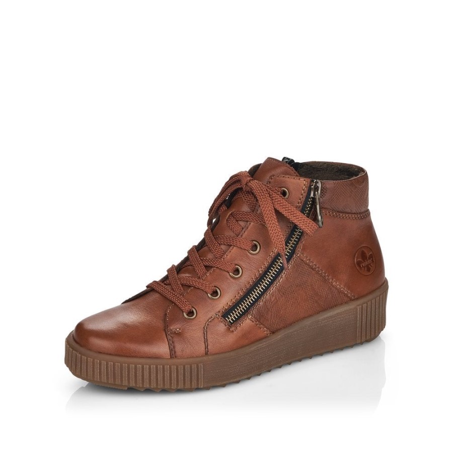 Rieker M6434 Cizme Femei Maro