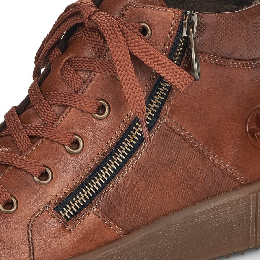 Rieker M6434 Cizme Femei Maro