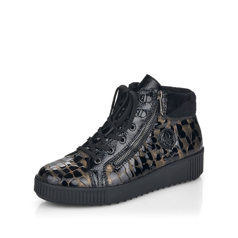 Rieker M6441 Cizme Dama Metalice