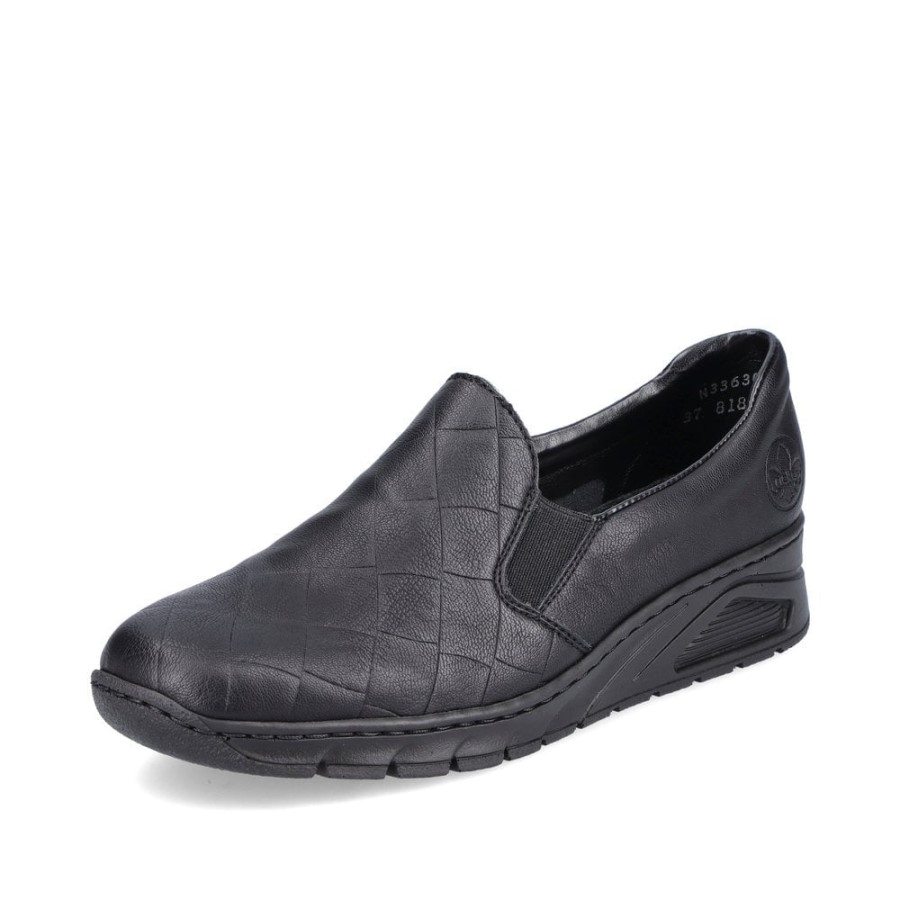 Pantofi De Dama Rieker N3363 Negri