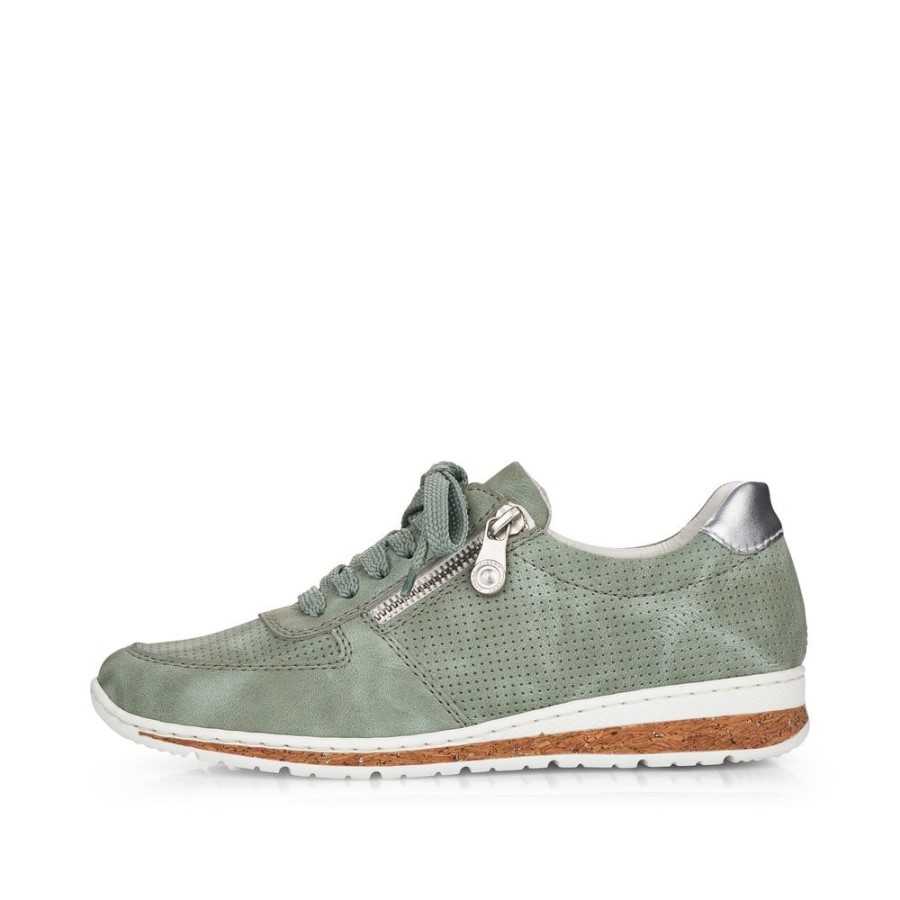 Pantofi Dama Rieker N5127 Verzi